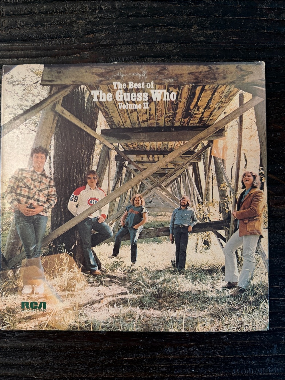The Best of The Guess Who Volume II - Vintage Vinyl Cover (Beige, Brown, Green)